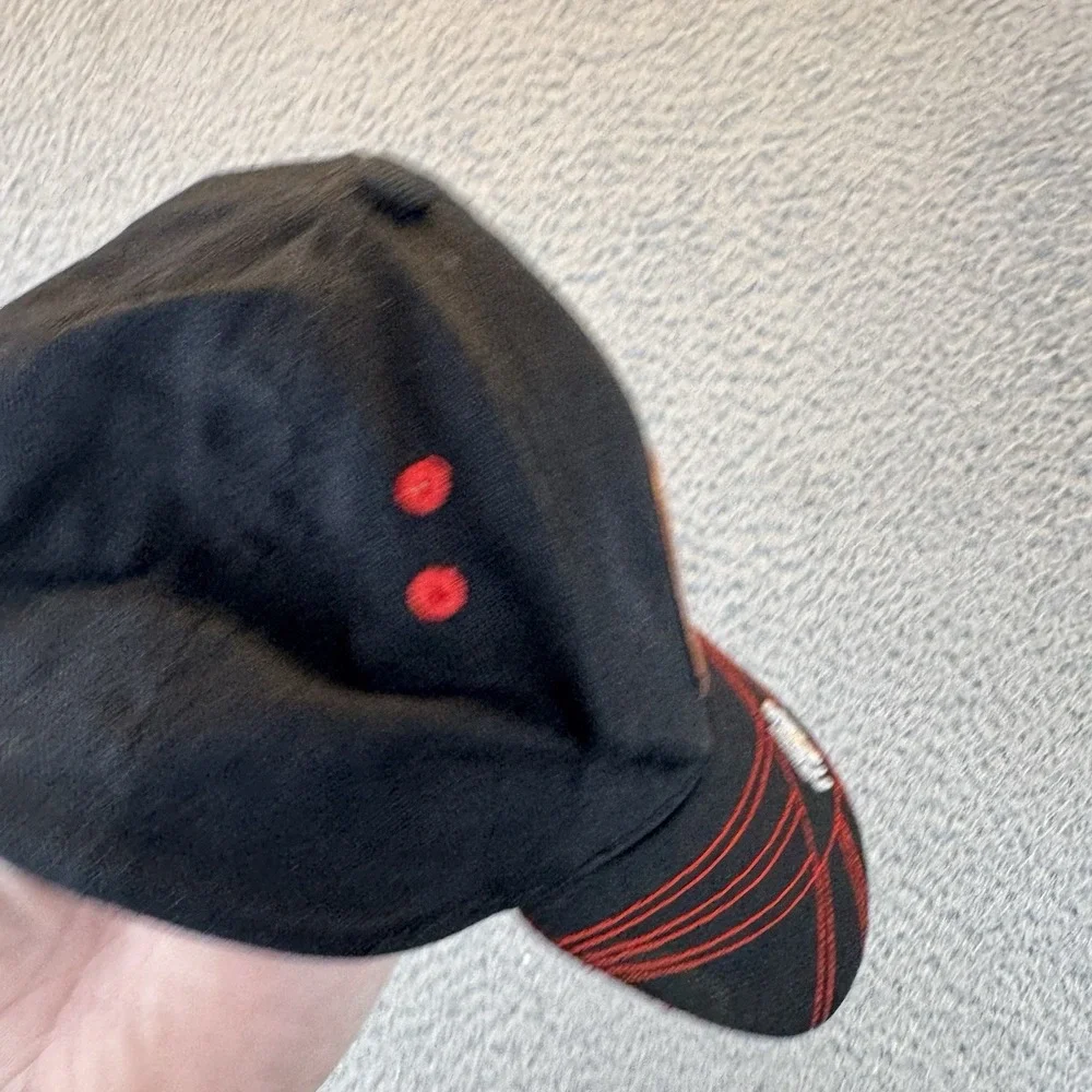 Marvel‎ Kids Spider Man Boy's Strapback Hat Black Size 4-7  Embroidered Y2k